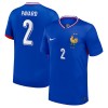 Camisola França Pavard 2 1º Equipamento Euro 2024 Manga Curta